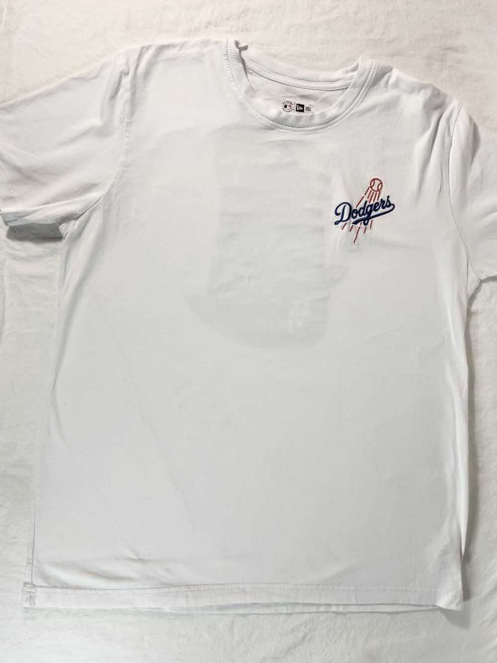 New Era Los Angeles LA Dodgers Ice Cream Sundae T-Shirt Embroidered Men's XL EUC